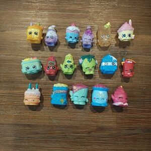 Lot of 17 Season 3 Shopkins Mindy Mirror‎ Wild Carrot Beverly Heel Mr Muffin